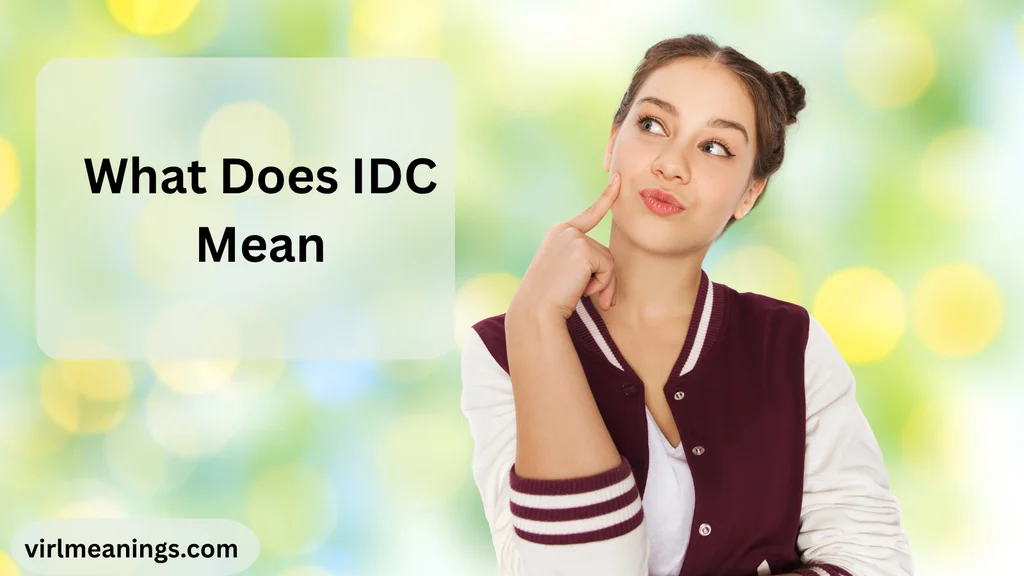 What Does IDC Mean